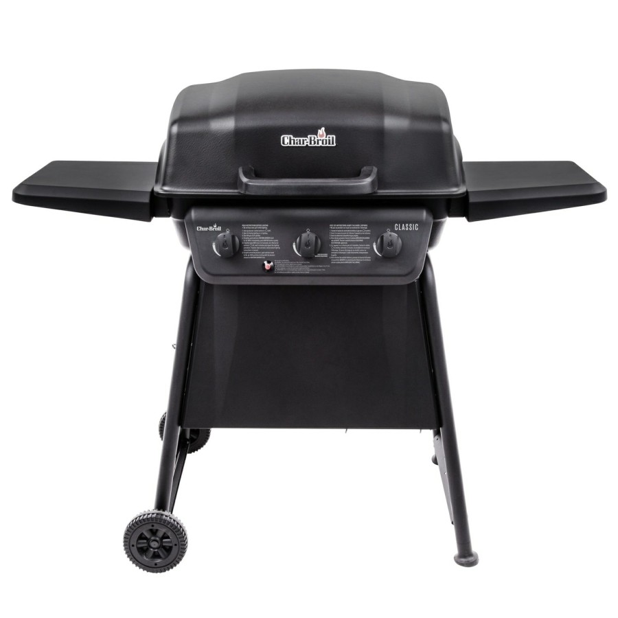 Outdoor Supplies * | Char-Broil Classic 3 Burner Liquid Propane Grill Black Promotion