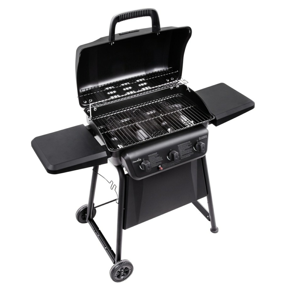 Outdoor Supplies * | Char-Broil Classic 3 Burner Liquid Propane Grill Black Promotion