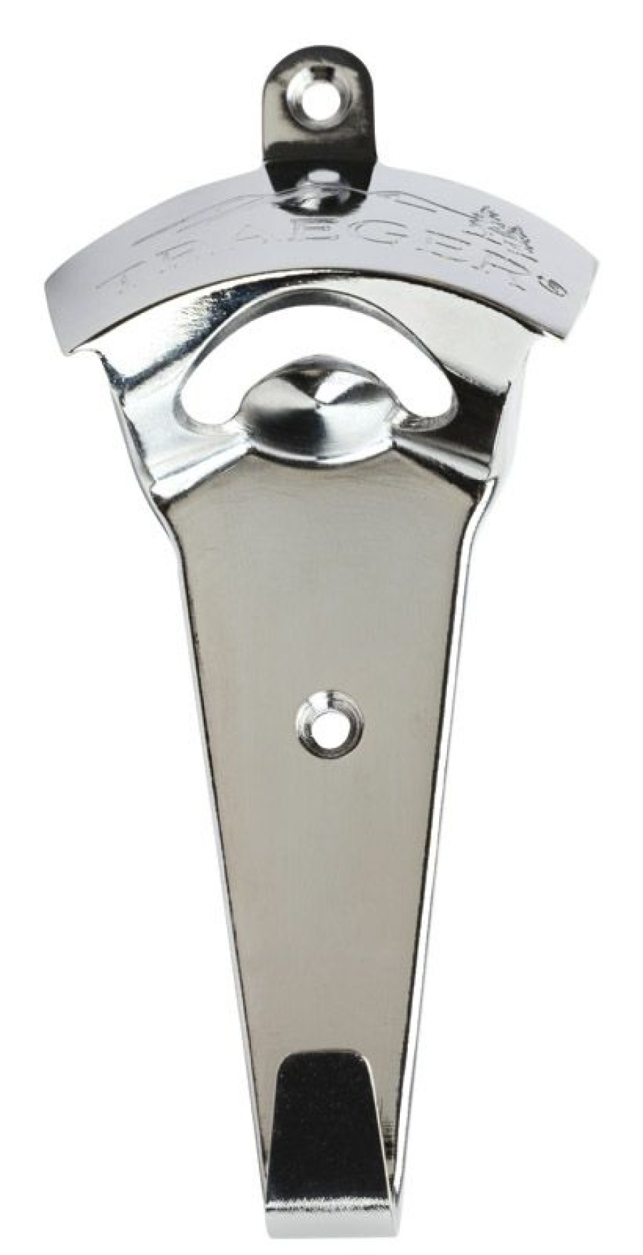 Promotion * | Traeger Chrome Silver Die-Cast Zinc Alloy Manual Bottle Opener Sale