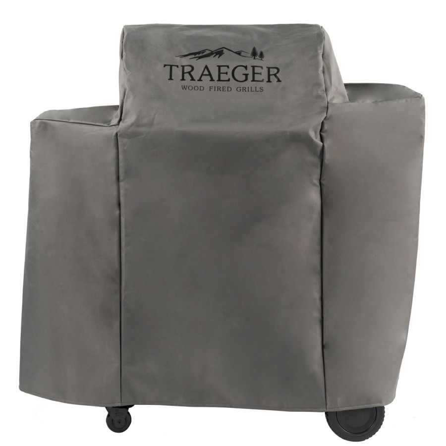 Outdoor Supplies * | Traeger Gray Grill Cover For Ironwood 650-Tfb65Ble Promotion