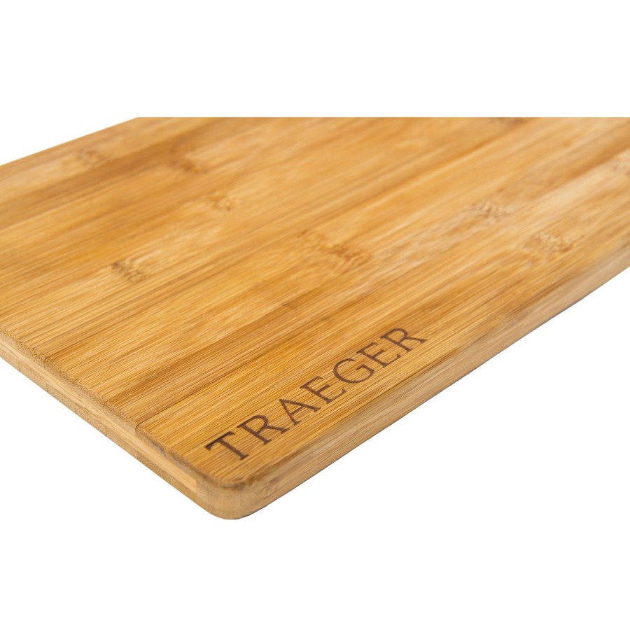 Promotion * | Traeger 13.5 In. L X 9.5 In. W X 0.59 In. Bamboo Cutting Board Promotion