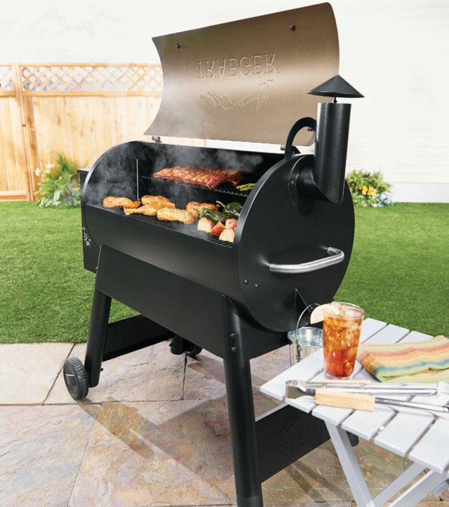 Outdoor Supplies * | Traeger Pro Series 34 Wood Pellet Grill Bronze Promotion