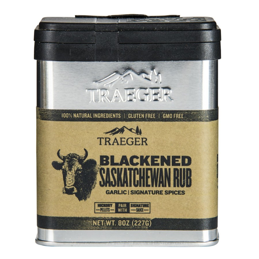 Food & Beverage * | Traeger Blackened Saskatchewan Seasoning Rub 8 Oz Sale