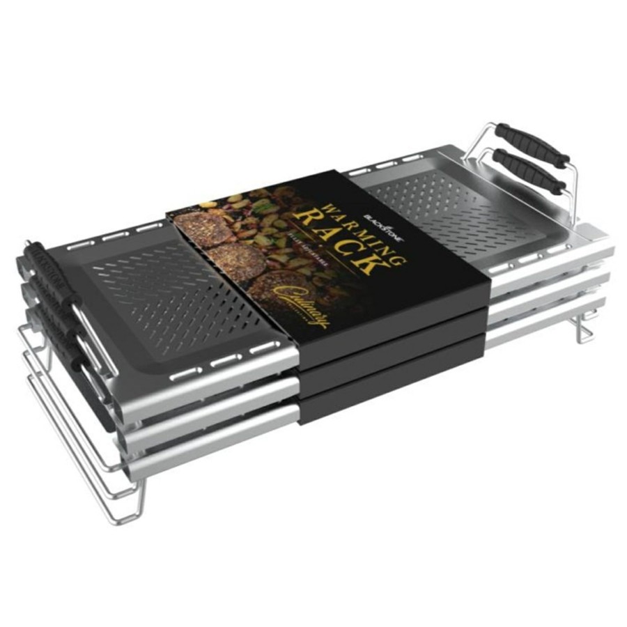 Outdoor Supplies * | Blackstone Culinary Series Stainless Steel Warming Rack 1 Pc Sale