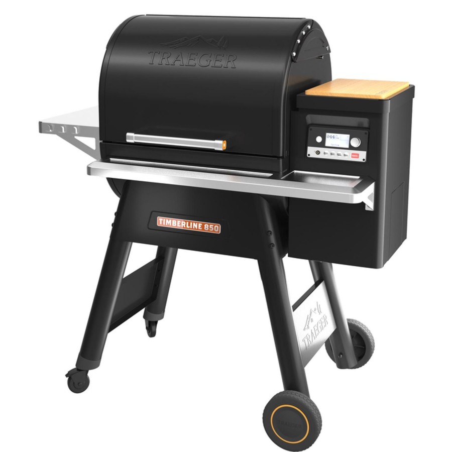 Outdoor Supplies * | Traeger Timberline 850 Wood Pellet Wifi Grill Black Promotion