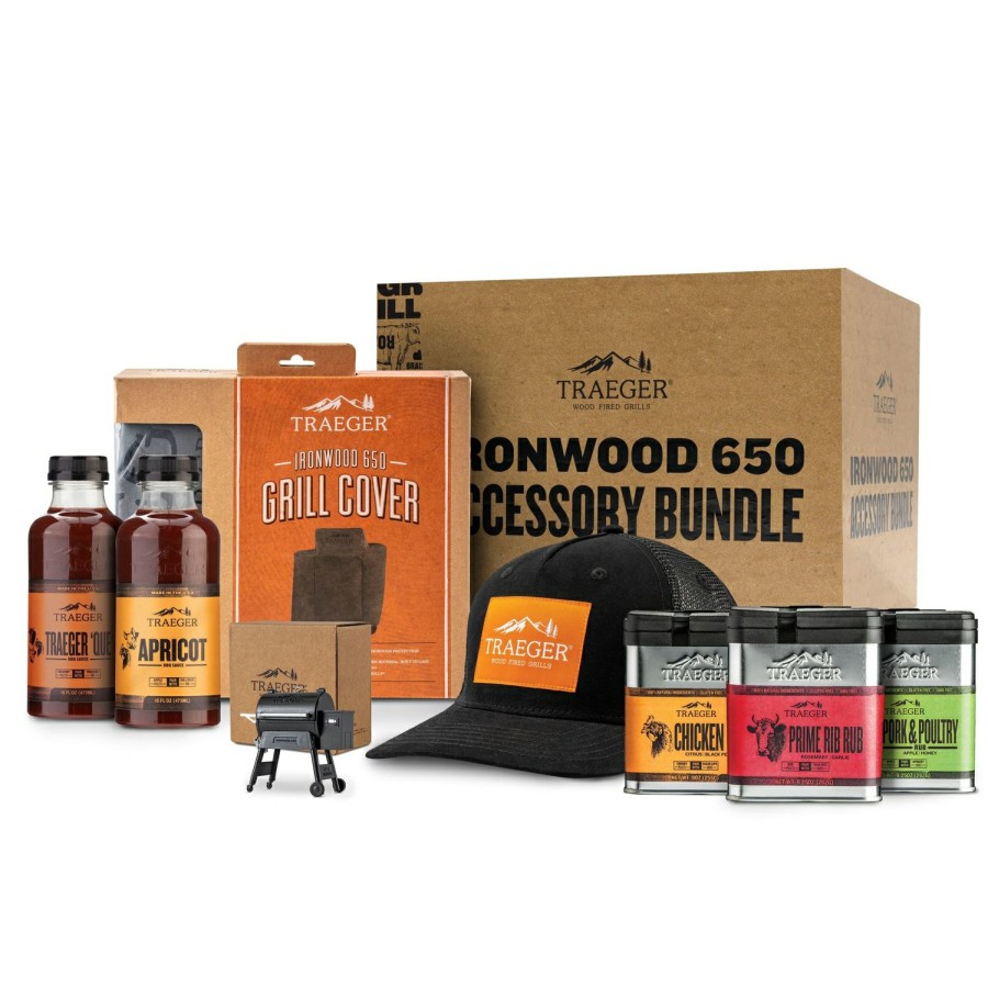 Outdoor Supplies * | Traeger Ironwood 650 Grill Accessory Bundle Sale