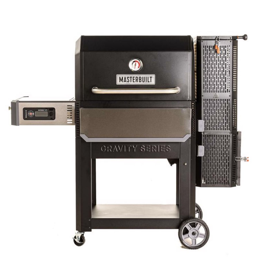 Outdoor Supplies * | Masterbuilt 30 In. Gravity Series 1050 Digital Charcoal Grill And Smoker Black Sale