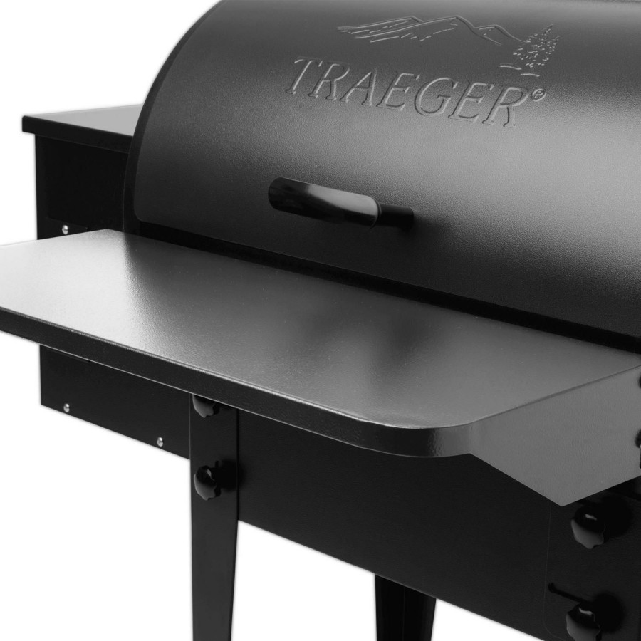 Outdoor Supplies * | Traeger Front Folding Shelf Steel 4.5 In. H X 10 In. W X 23.25 In. L Sale