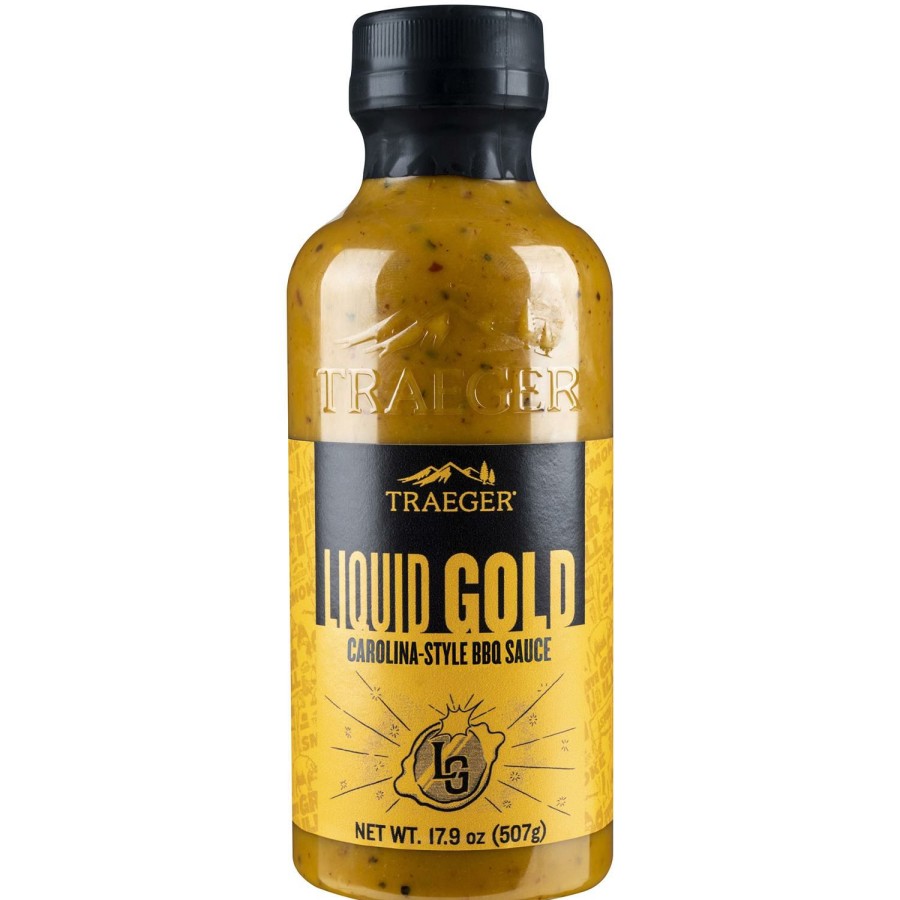 Food & Beverage * | Traeger Liquid Gold Bbq Sauce 17.9 Oz Promotion