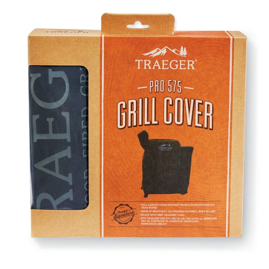 Outdoor Supplies * | Traeger Black Grill Cover For Pro 575 / 22 Series Promotion