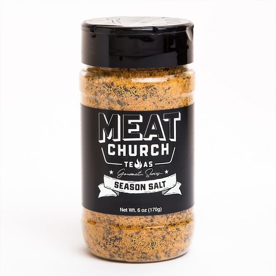 Food & Beverage * | Meat Church Gourmet Series Season Salt Seasoning 6 Oz Bottle Sale