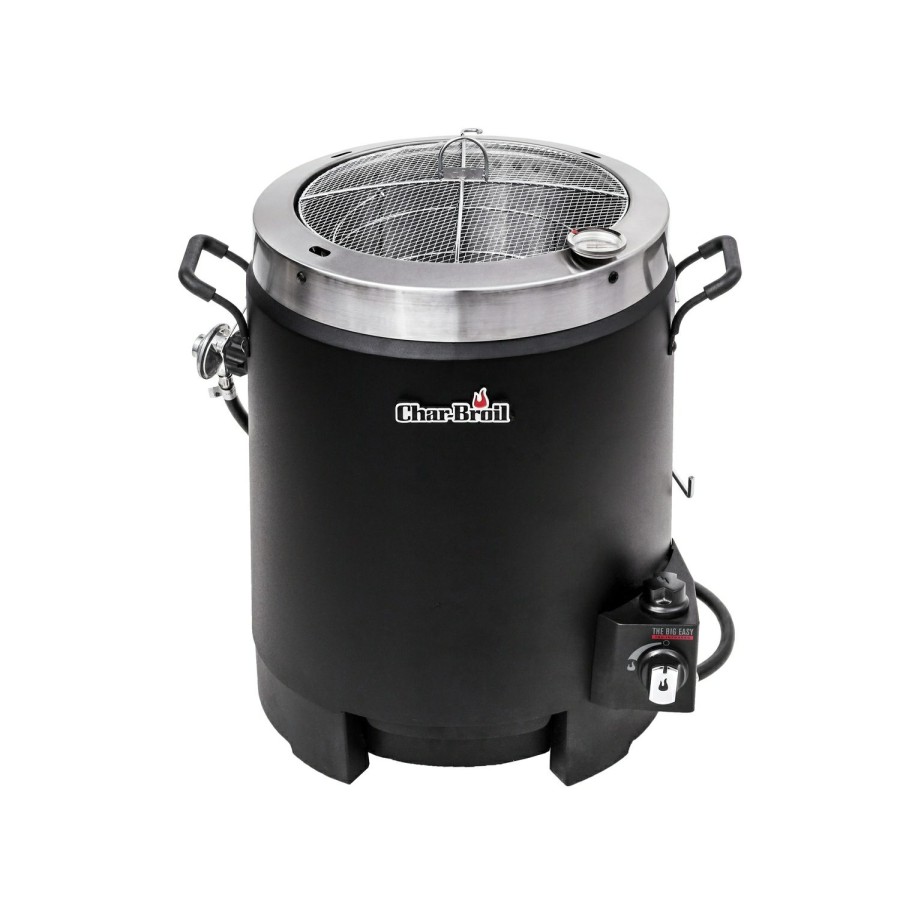 Promotion * | Char-Broil Big Easy 16000 Btu Stainless Steel Oil-Less Turkey Fryer 16 Lb Promotion