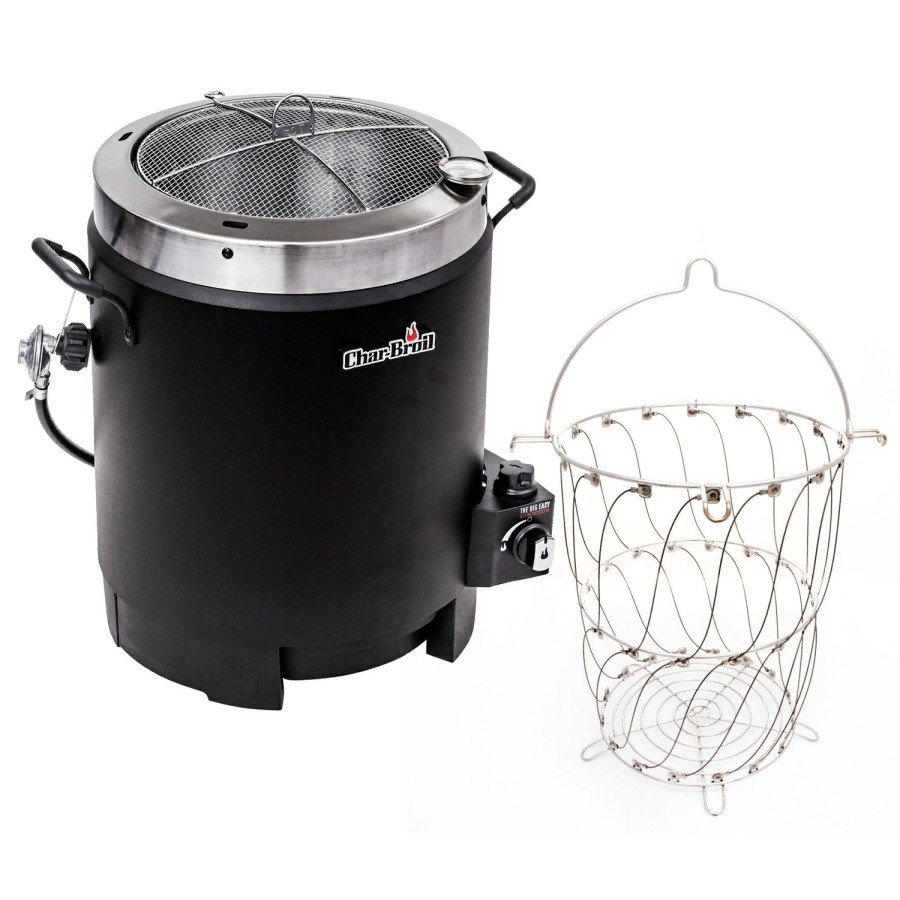 Promotion * | Char-Broil Big Easy 16000 Btu Stainless Steel Oil-Less Turkey Fryer 16 Lb Promotion