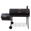 Outdoor Supplies * | Char-Broil American Gourmet Charcoal Offset Smoker Black Discount