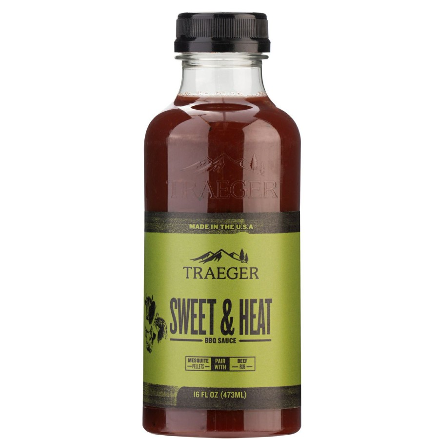 Food & Beverage * | Traeger Sweet & Heat Bbq Sauce 16 Oz Sale