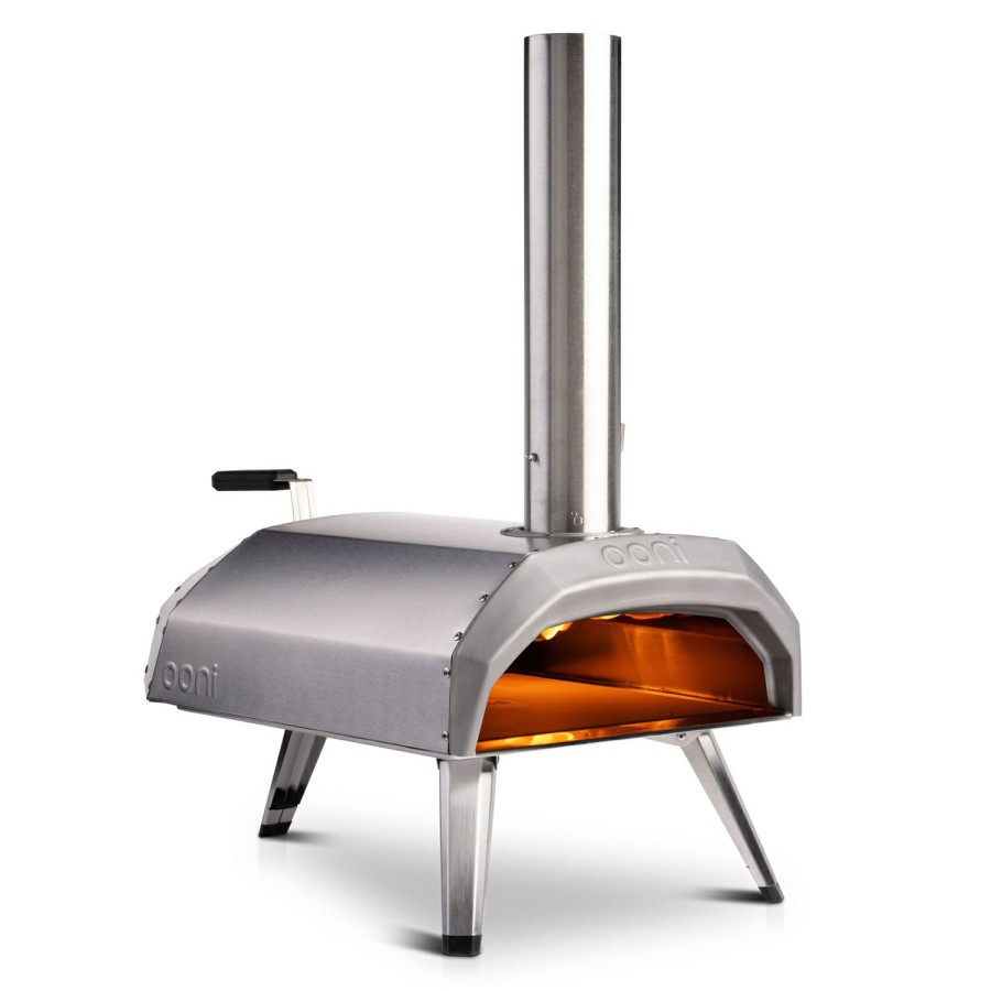 Outdoor Supplies * | Ooni Karu 12 In. Charcoal/Wood Pellet Outdoor Pizza Oven Silver Discount