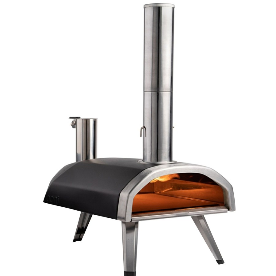 Outdoor Supplies * | Ooni Fyra 12 In. Wood Pellet Outdoor Pizza Oven Silver Discount