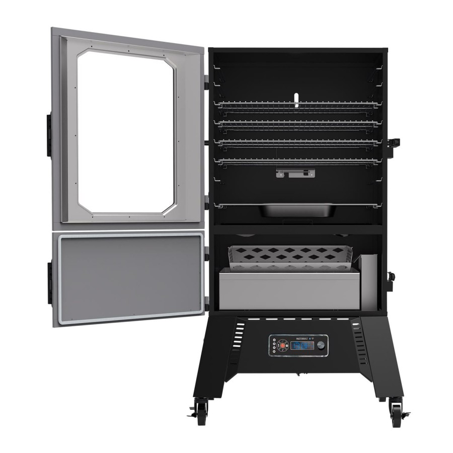 Promotion * | Masterbuilt Digital Charcoal Vertical Smoker Gray Promotion