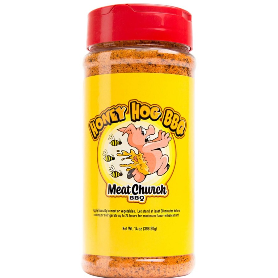 Food & Beverage * | Meat Church Bbq Rub Honey Hog Seasoning 14 Oz Bottle Discount