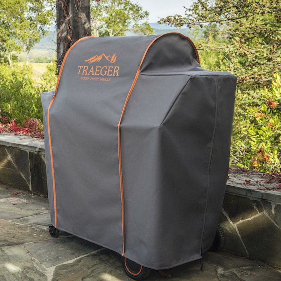 Outdoor Supplies * | Traeger Gray Grill Cover For Timberline 850 Series-Tfb89Wle Promotion