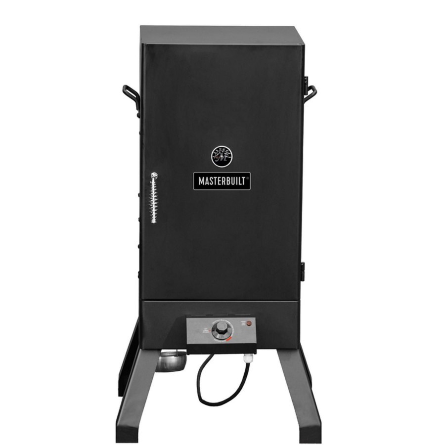 Promotion * | Masterbuilt Analog Wood Chips Vertical Smoker Black Sale