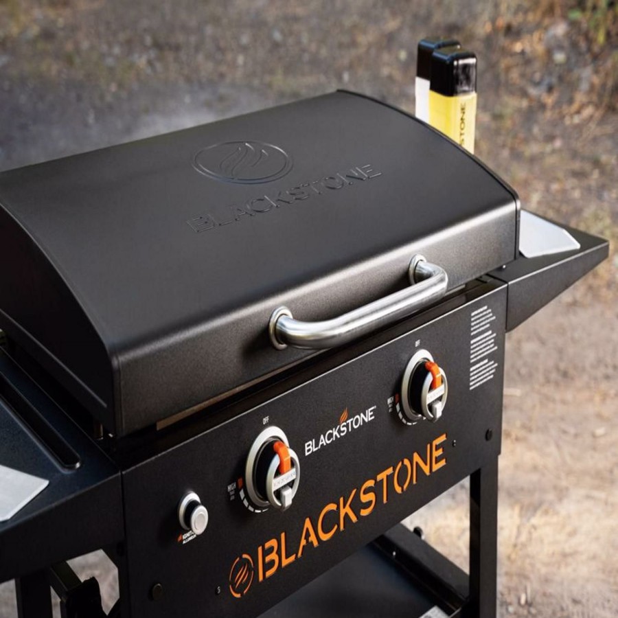 Outdoor Supplies * | Blackstone 2 Burner Liquid Propane Outdoor Griddle Black Sale