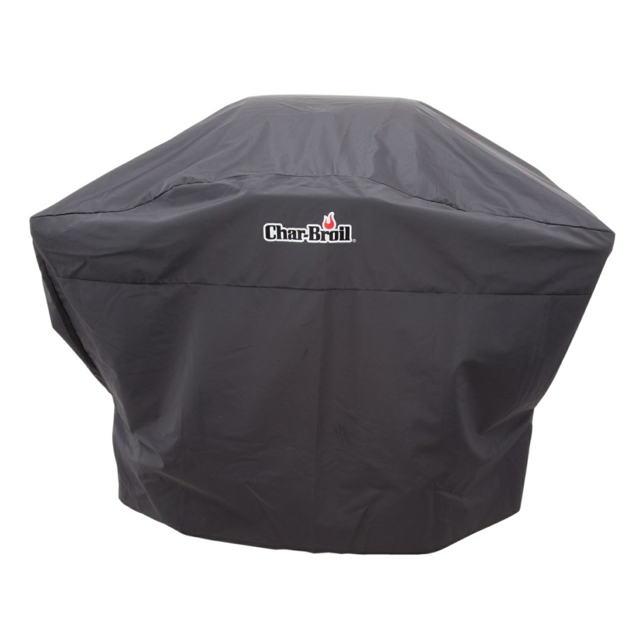 Outdoor Supplies * | Char-Broil Black Grill Cover For 2 Burner Gas Grills- Medium Charcoal Grills Sale